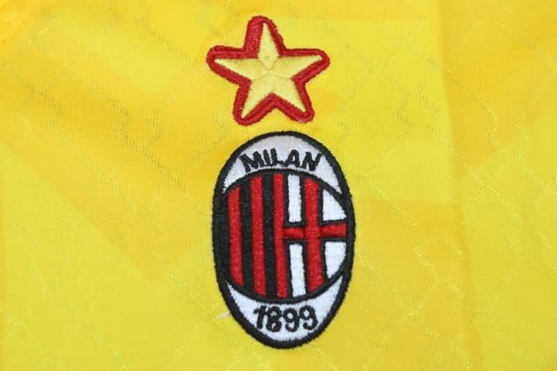 AAA(Thailand) AC Milan 1995/96 Third Retro Soccer Jersey