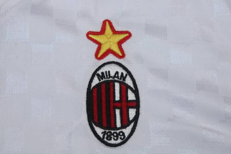 AAA(Thailand) AC Milan 1995/97 Away Retro Soccer Jersey