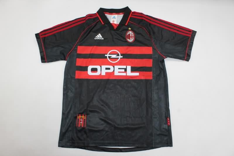 AAA(Thailand) AC Milan 1998/99 Third Retro Soccer Jersey