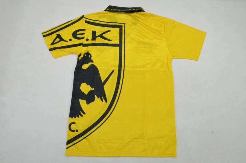 AAA(Thailand) AEK Athens 1994/95 Home Retro Soccer Jersey