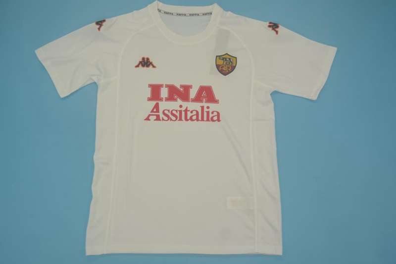 AAA(Thailand) AS Roma 2000/01 Away Retro Soccer Jersey