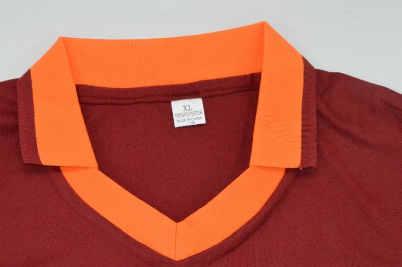 AAA(Thailand) AS Roma 1982/83 Home Retro Soccer Jersey