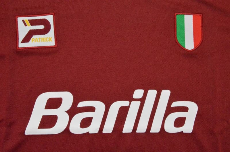 AAA(Thailand) AS Roma 1983/84 Home Retro Soccer Jersey