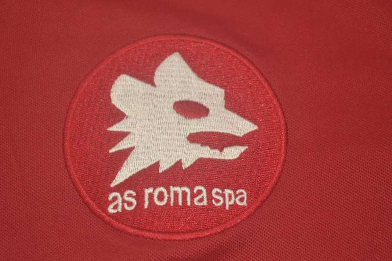 AAA(Thailand) AS Roma 1989/90 Home Retro Soccer Jersey