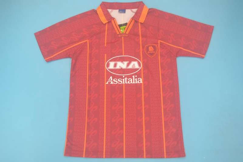 AAA(Thailand) AS Roma 1996/97 Home Retro Soccer Jersey