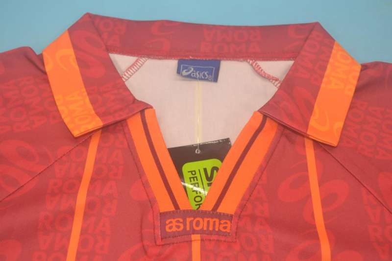 AAA(Thailand) AS Roma 1996/97 Home Retro Soccer Jersey