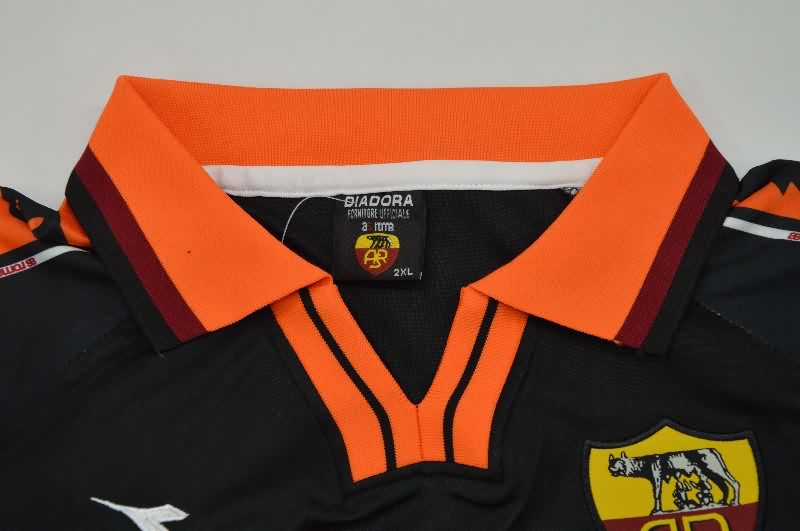 AAA(Thailand) AS Roma 1998/99 Third Long Sleeve Retro Soccer Jersey