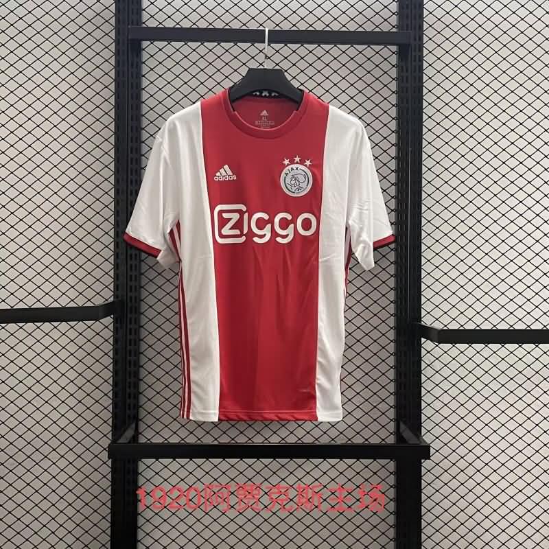 AAA(Thailand) Ajax 2019/20 Home Retro Soccer Jersey