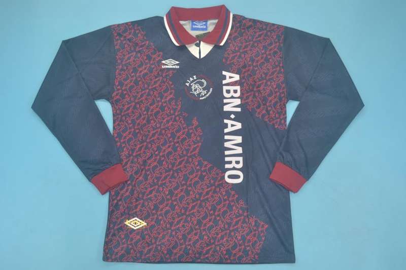 AAA(Thailand) Ajax 1994/95 Away Retro Soccer Jersey(L/S)
