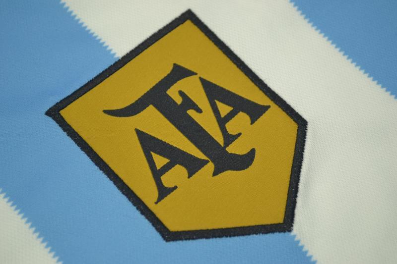 AAA(Thailand) Argentina 1978 Home Retro Soccer Jersey