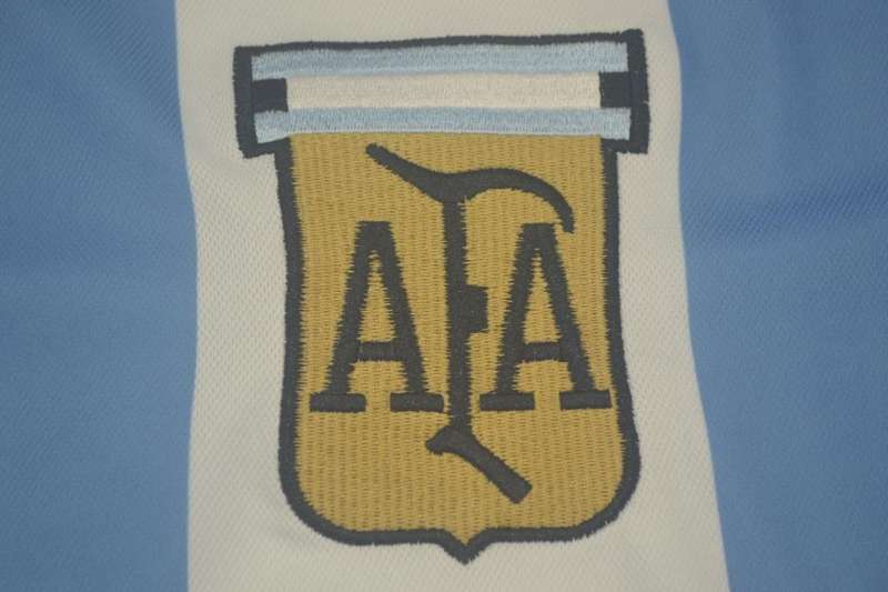 AAA(Thailand) Argentina 1985 Home Retro Soccer Jersey