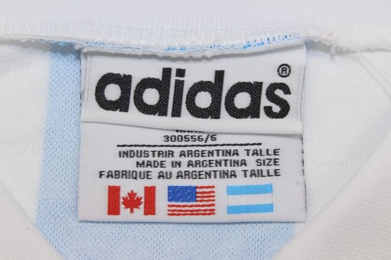 AAA(Thailand) Argentina 1994 Home Retro Soccer Jersey (Player)