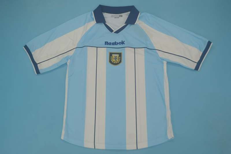 AAA(Thailand) Argentina 2001 Home Retro Soccer Jersey