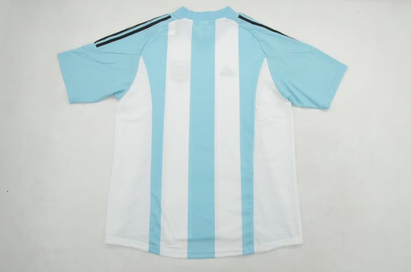 AAA(Thailand) Argentina 2002 Home Retro Soccer Jersey