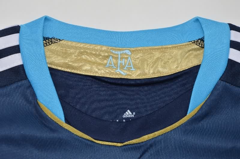 AAA(Thailand) Argentina 2011 Away Retro Soccer Jersey