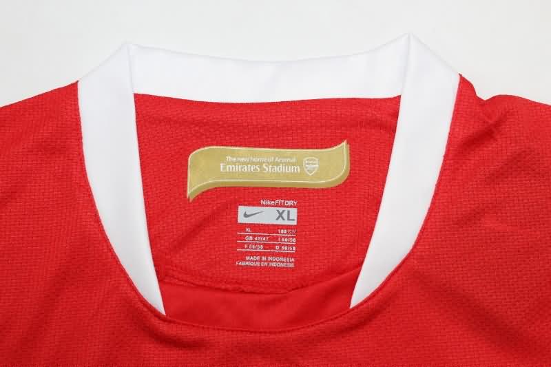 AAA(Thailand) Arsenal 2006/07 Home Long Sleeve Retro Soccer Jersey