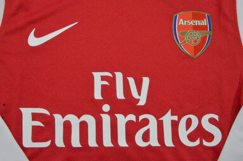 AAA(Thailand) Arsenal 2012/13 Home Long Retro Soccer Jersey (Player)