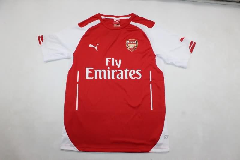 AAA(Thailand) Arsenal 2014/15 Home Retro Soccer Jersey