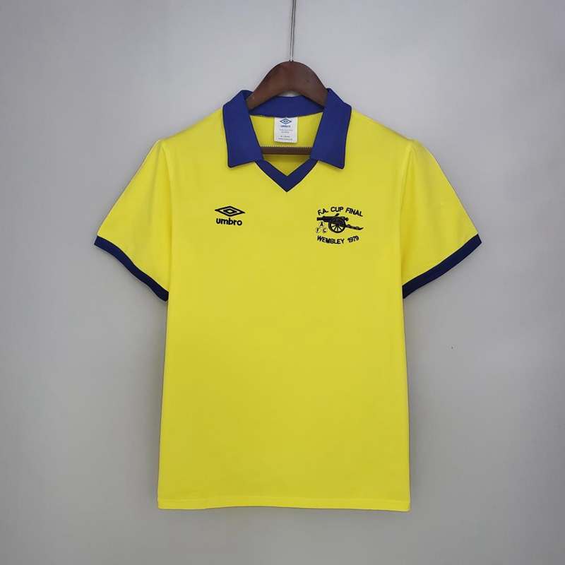 AAA(Thailand) Arsenal 1979 FA Cup Final Retro Soccer Jersey