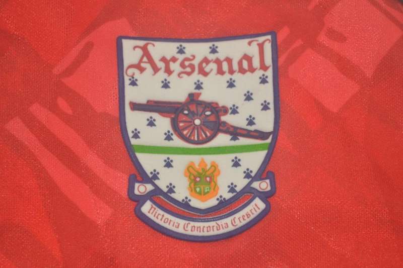 AAA(Thailand) Arsenal 1990/92 Home Retro Soccer Jersey
