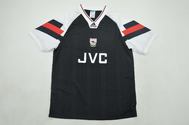 AAA(Thailand) Arsenal 1992/94 Black Retro Soccer Jersey AAA(Thailand) Arsenal 1992/94 Black Retro Soccer Jersey