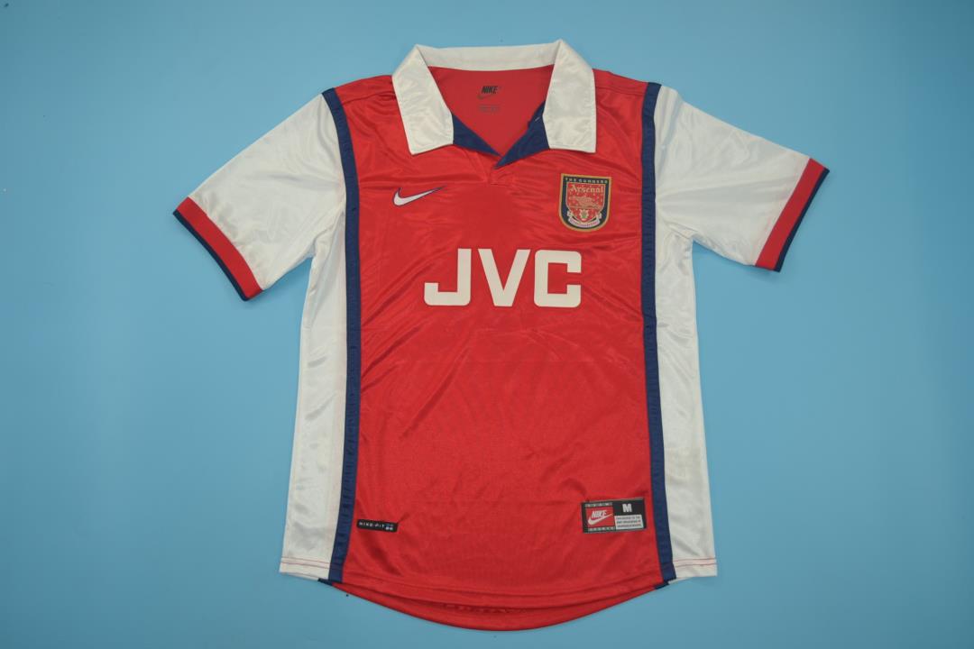 AAA(Thailand) Arsenal 1998/99 Home Retro Soccer Jersey