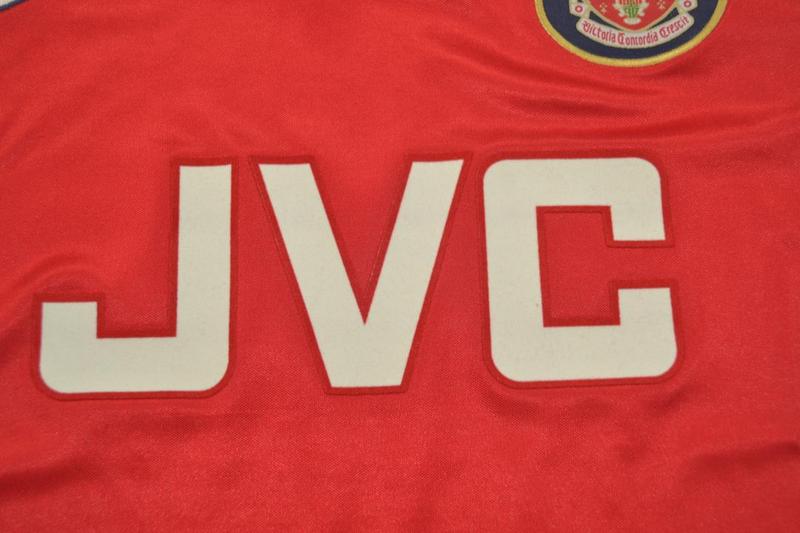 AAA(Thailand) Arsenal 1998/99 Home Retro Soccer Jersey(L/S)