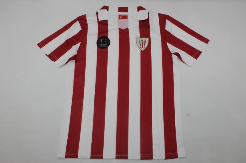 AAA(Thailand) Athletic Bilbao 1984 Home Retro Soccer Jersey