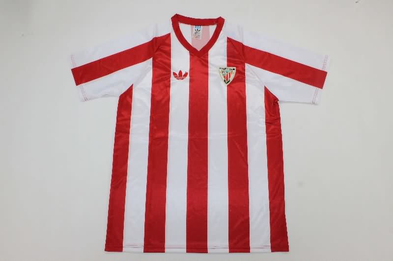 AAA(Thailand) Athletic Bilbao 1986/87 Home Retro Soccer Jersey AAA(Thailand) Athletic Bilbao 1986/87 Home Retro Soccer Jersey
