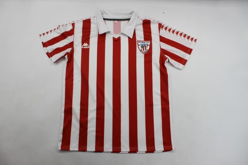 AAA(Thailand) Athletic Bilbao 1991/92 Home Retro Soccer Jersey