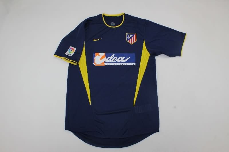 AAA(Thailand) Atletico Madrid 2002/03 Away Retro Soccer Jersey AAA(Thailand) Atletico Madrid 2002/03 Away Retro Soccer Jersey