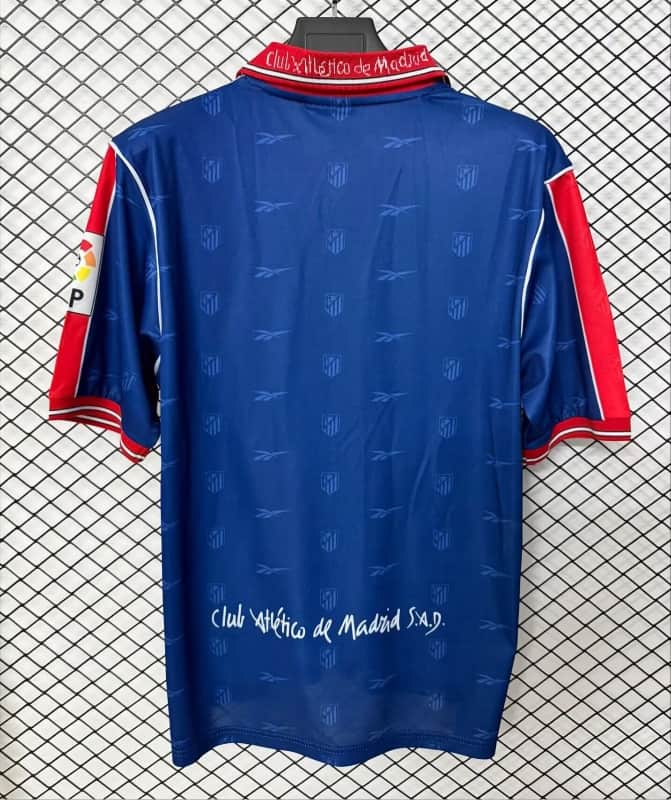 AAA(Thailand) Atletico Madrid 1999/00 Away Retro Soccer Jersey