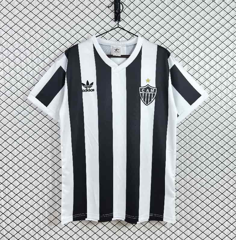 AAA(Thailand) Atletico Mineiro 1983 Home Retro Soccer Jersey
