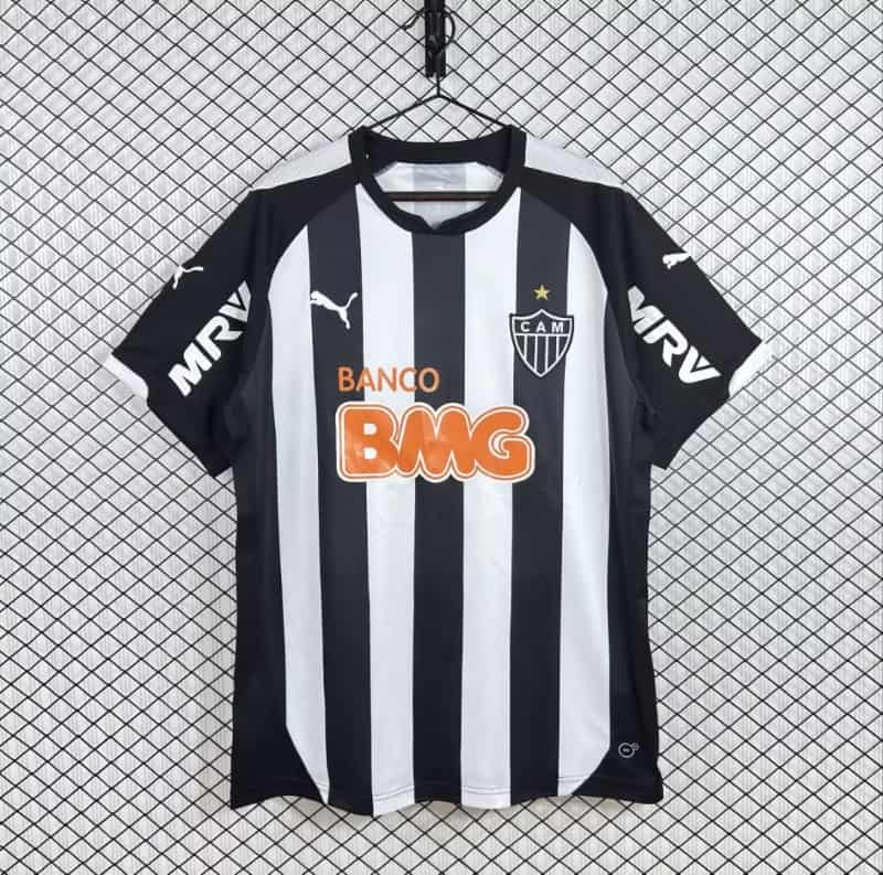 AAA(Thailand) Atletico Mineiro 2014 Home Retro Soccer Jersey