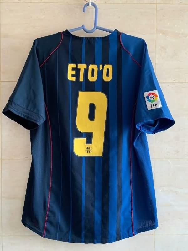 AAA(Thailand) Barcelona 2004/05 Away Retro Soccer Jersey