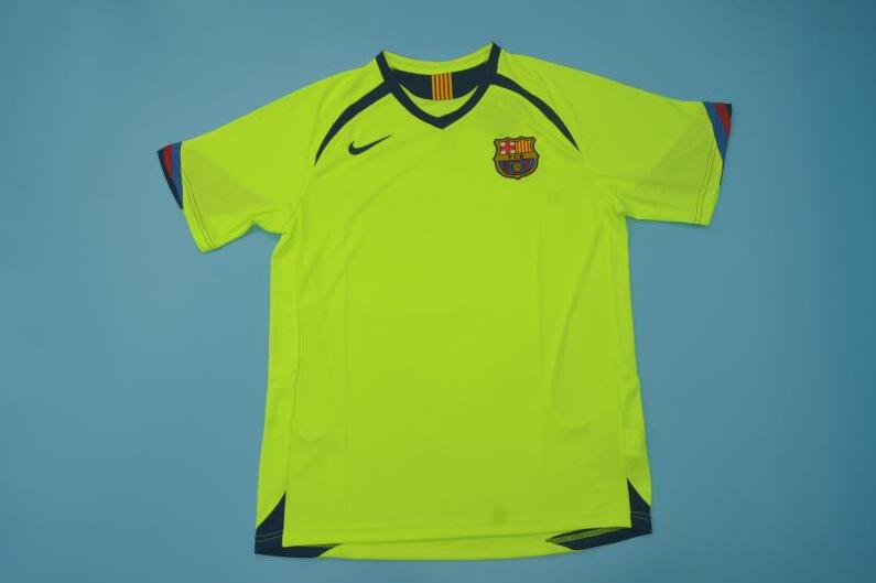 AAA(Thailand) Barcelona 2005/06 Away Retro Soccer Jersey