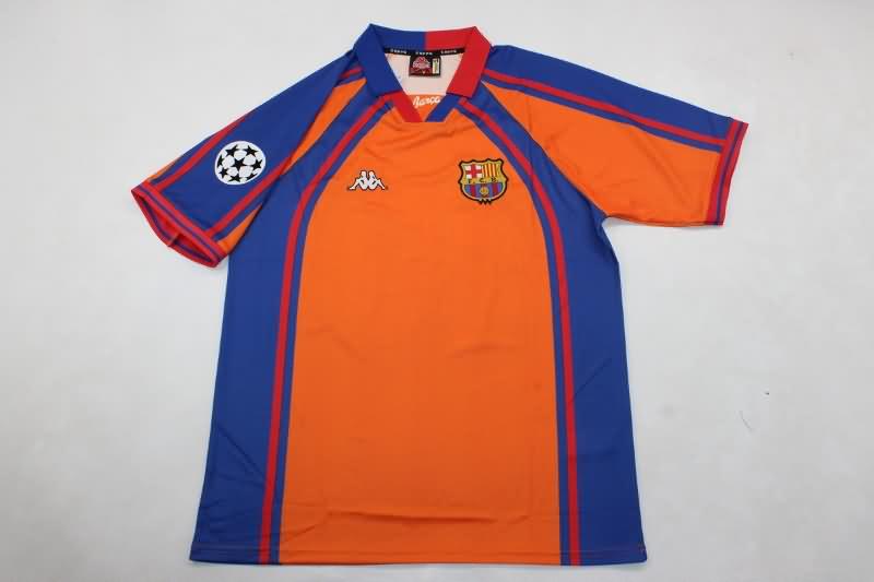 AAA(Thailand) Barcelona 1998 Away Retro Soccer Jersey