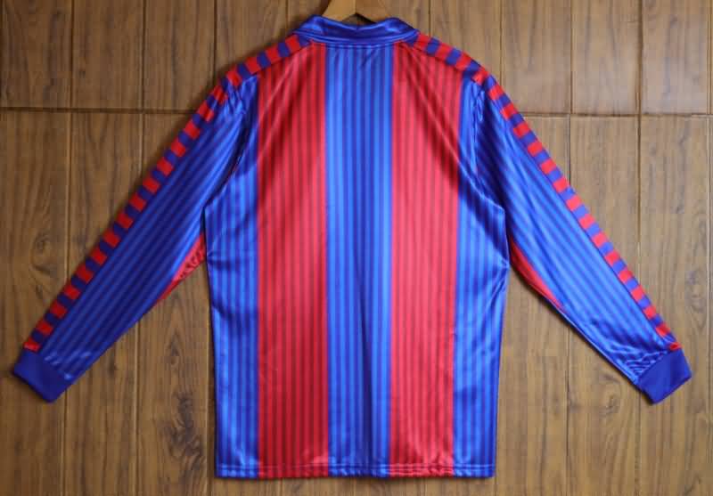 AAA(Thailand) Barcelona 1989/92 Home Long Retro Soccer Jersey