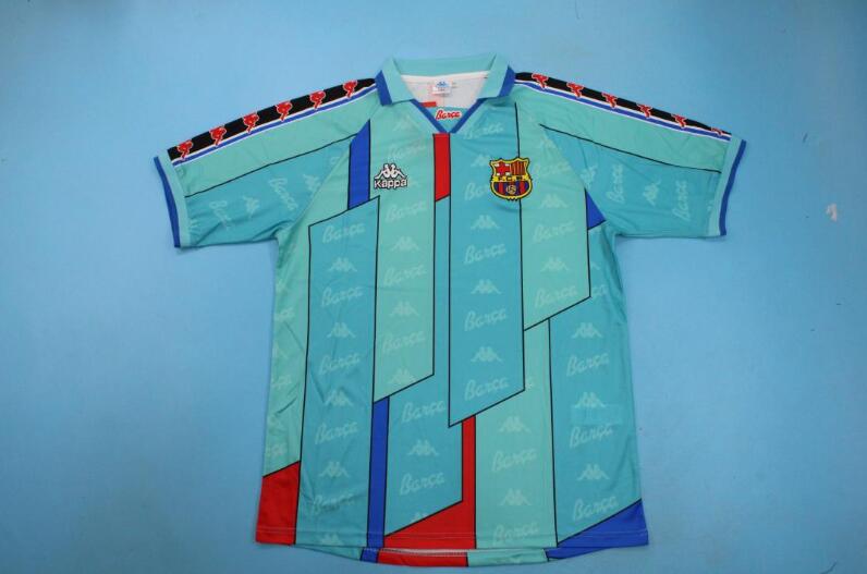 AAA(Thailand) Barcelona 1995/97 Away Retro Soccer Jersey