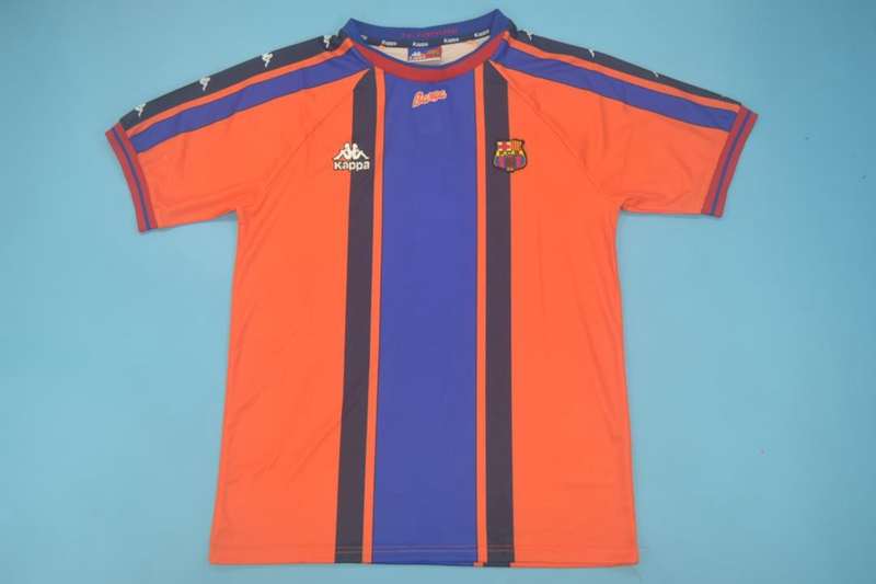 AAA(Thailand) Barcelona 1997/98 Away Retro Soccer Jersey