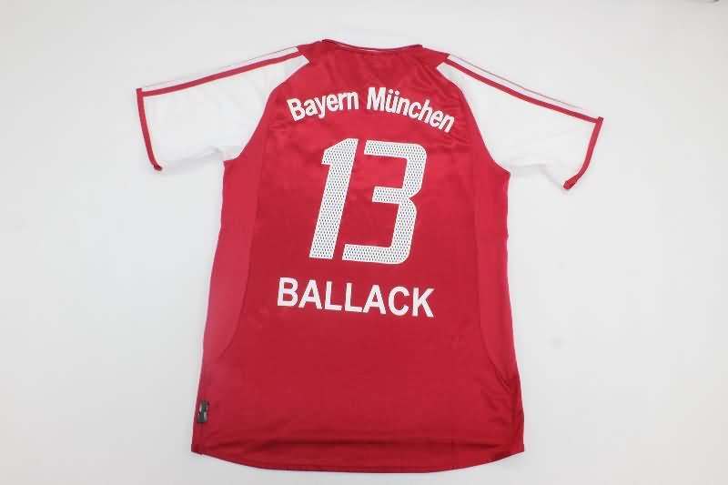 AAA(Thailand) Bayern Munich 2003/2004 Home Retro Soccer Jersey