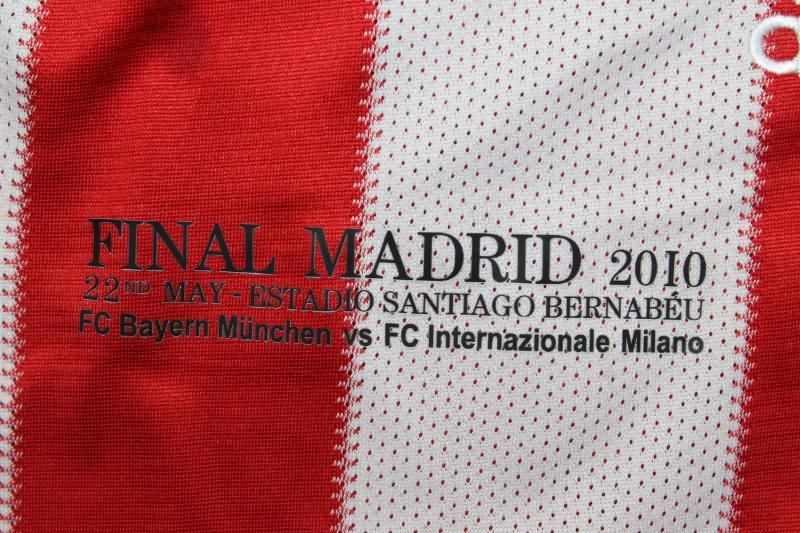 AAA(Thailand) Bayern Munich 2010/11 Home UCL Final Retro Soccer Jersey