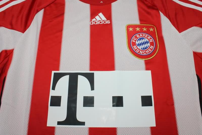 AAA(Thailand) Bayern Munich 2010/11 Home Retro Soccer Jersey(L/S)
