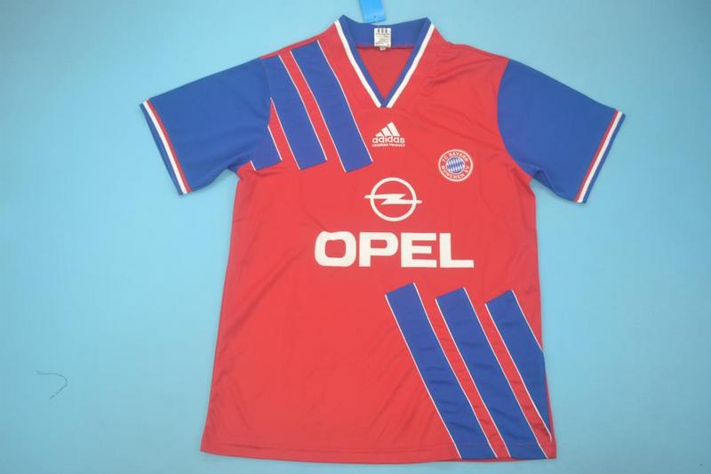 AAA(Thailand) Bayern Munich 1993/95 Home Retro Soccer Jersey