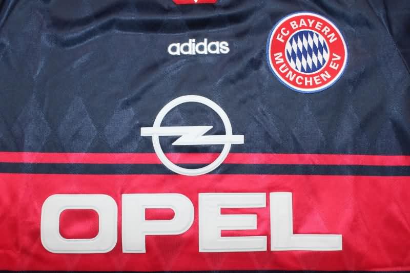 AAA(Thailand) Bayern Munich 1997/98 Home Long Sleeve Retro Soccer Jersey