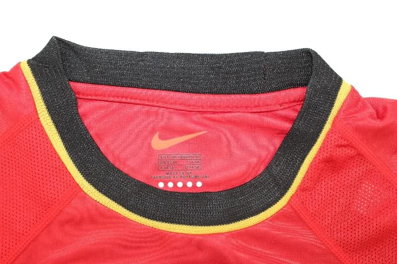 AAA(Thailand) Belgium 2000 Home Retro Soccer Jersey