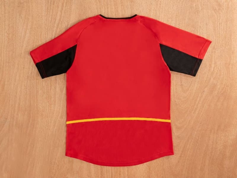AAA(Thailand) Belgium 2002 Home Retro Soccer Jersey