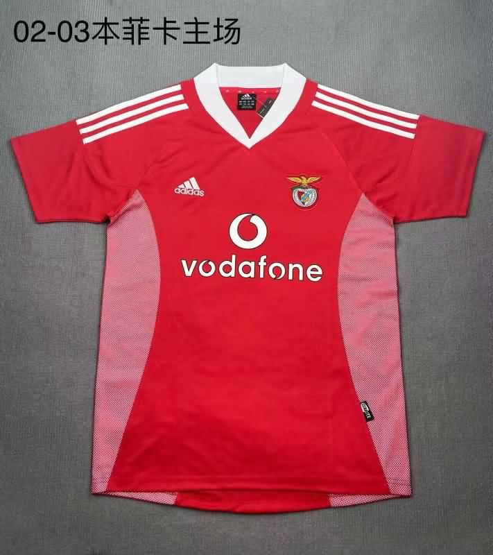 AAA(Thailand) Benfica 2002/03 Home Retro Soccer Jersey