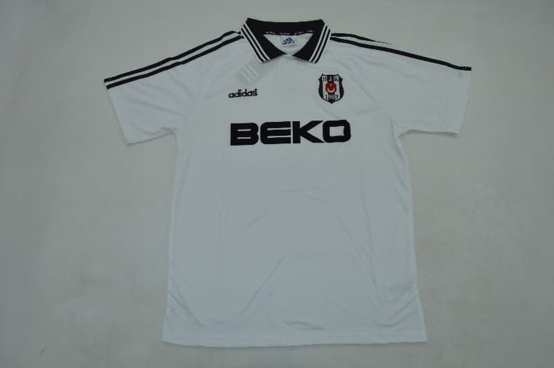 AAA(Thailand) Besiktas 1996/97 Home Retro Soccer Jersey