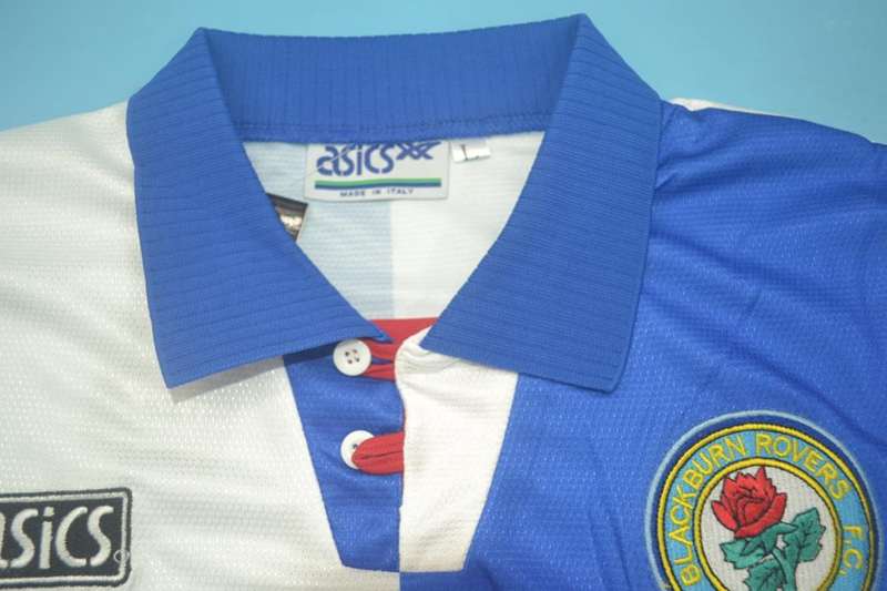 AAA(Thailand) Blackburn 1994/95 Home Retro Soccer Jersey